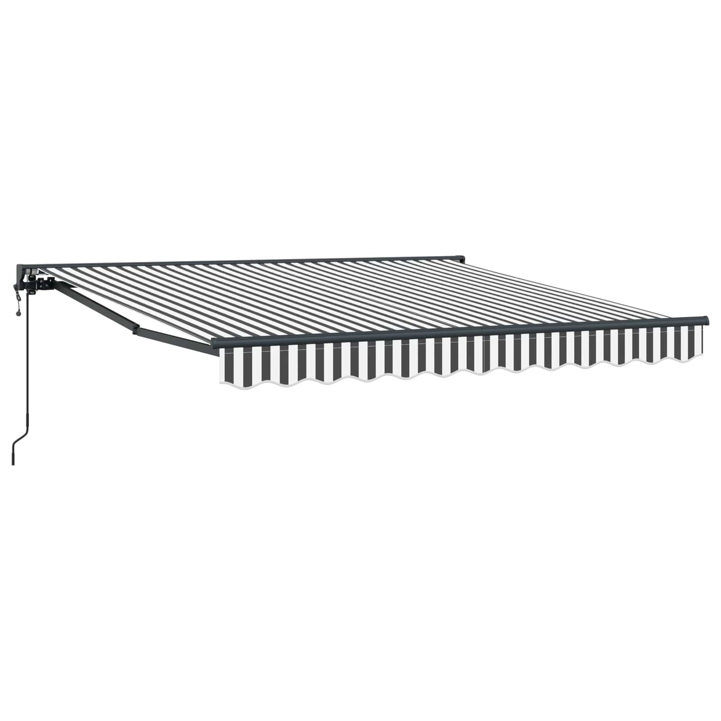 Napernyő keret Antracit és Fehér 300 x 250 cm