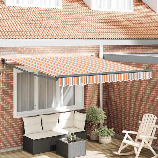Napernyő Sokszínű 300 x 250 cm Poliészter és fém