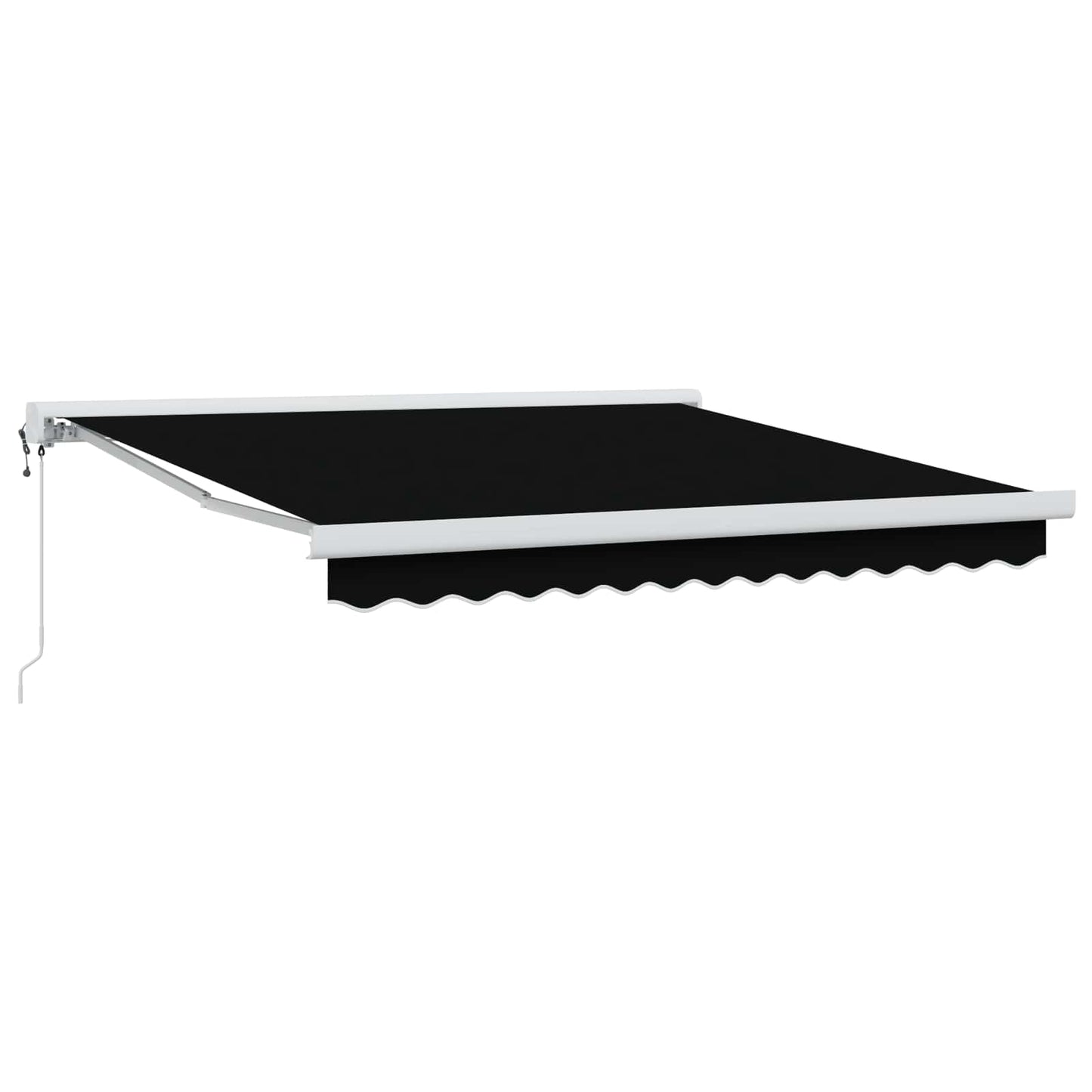 Behúzható napellenző Fekete 300 x 250 x 165 cm Szövet és Fém