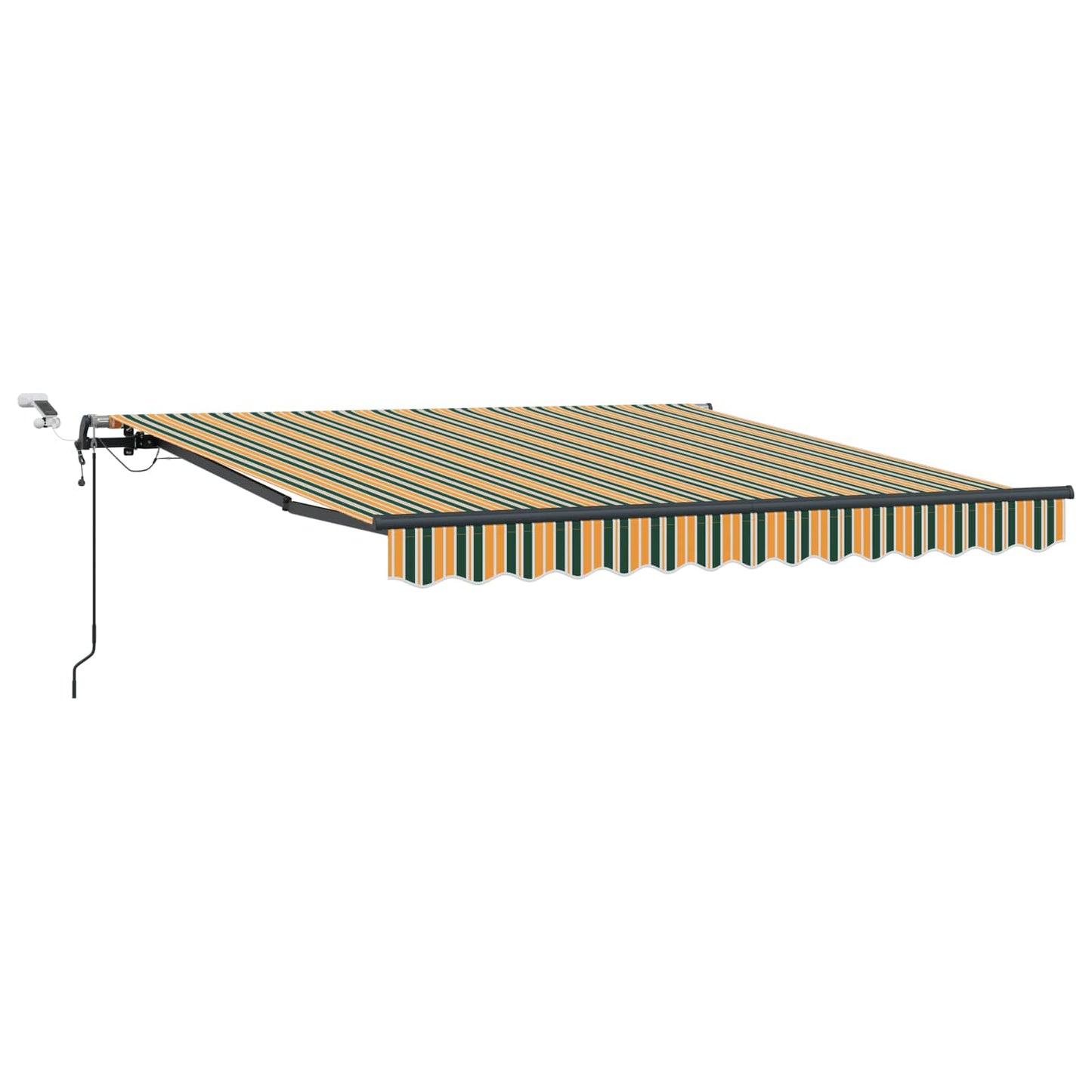 Napernyő Anyag Zöld és sárga 300 x 250 cm Poliészter
