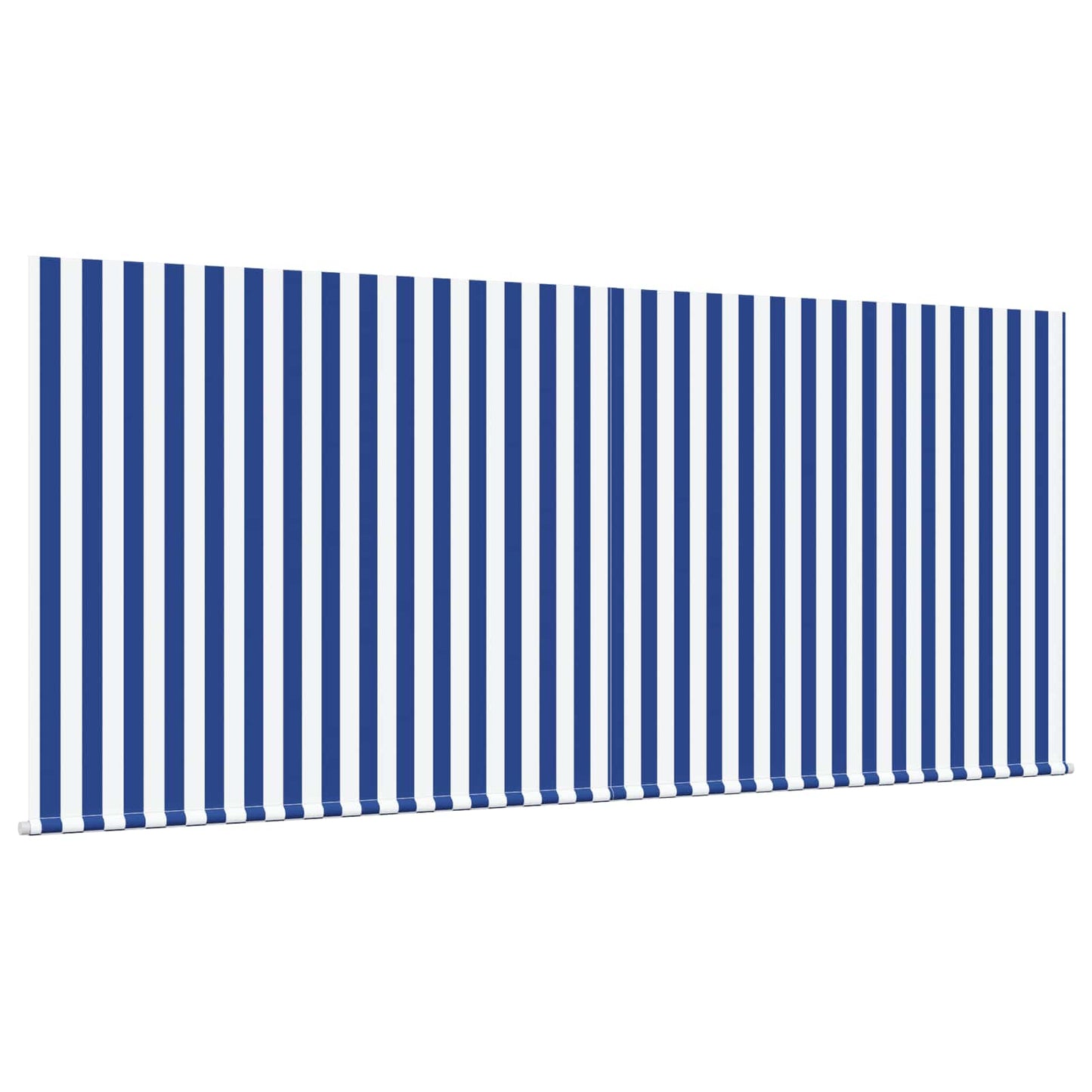 Behúzható napellenző Kék és Fehér 350 x 250 cm