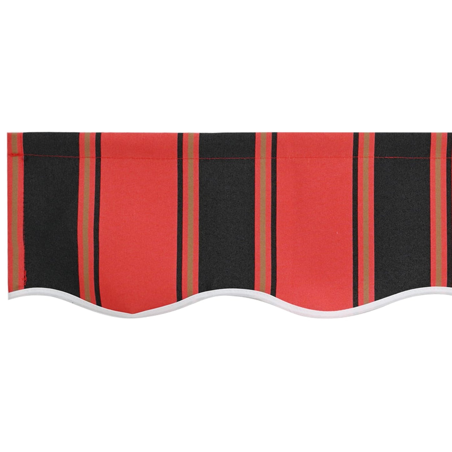 Behúzható napellenző Narancs és Barna 350 x 250 cm Poliészter
