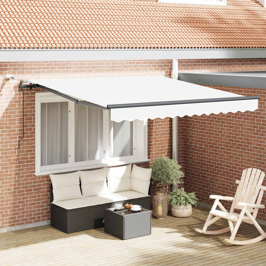 Napernyő Anyag Fehér 350 x 250 cm Poliészter