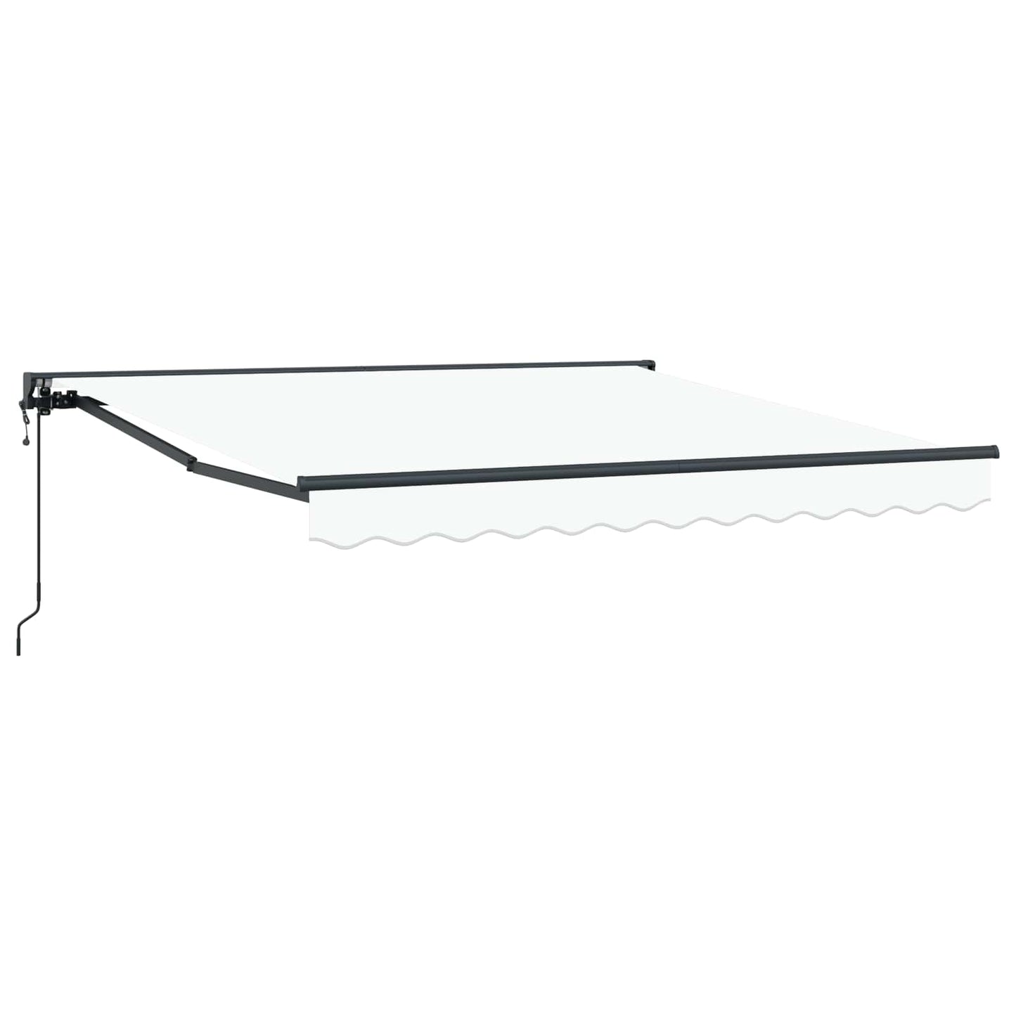 Napernyő keret Fehér 350 x 250 cm Poliészter PU bevonattal