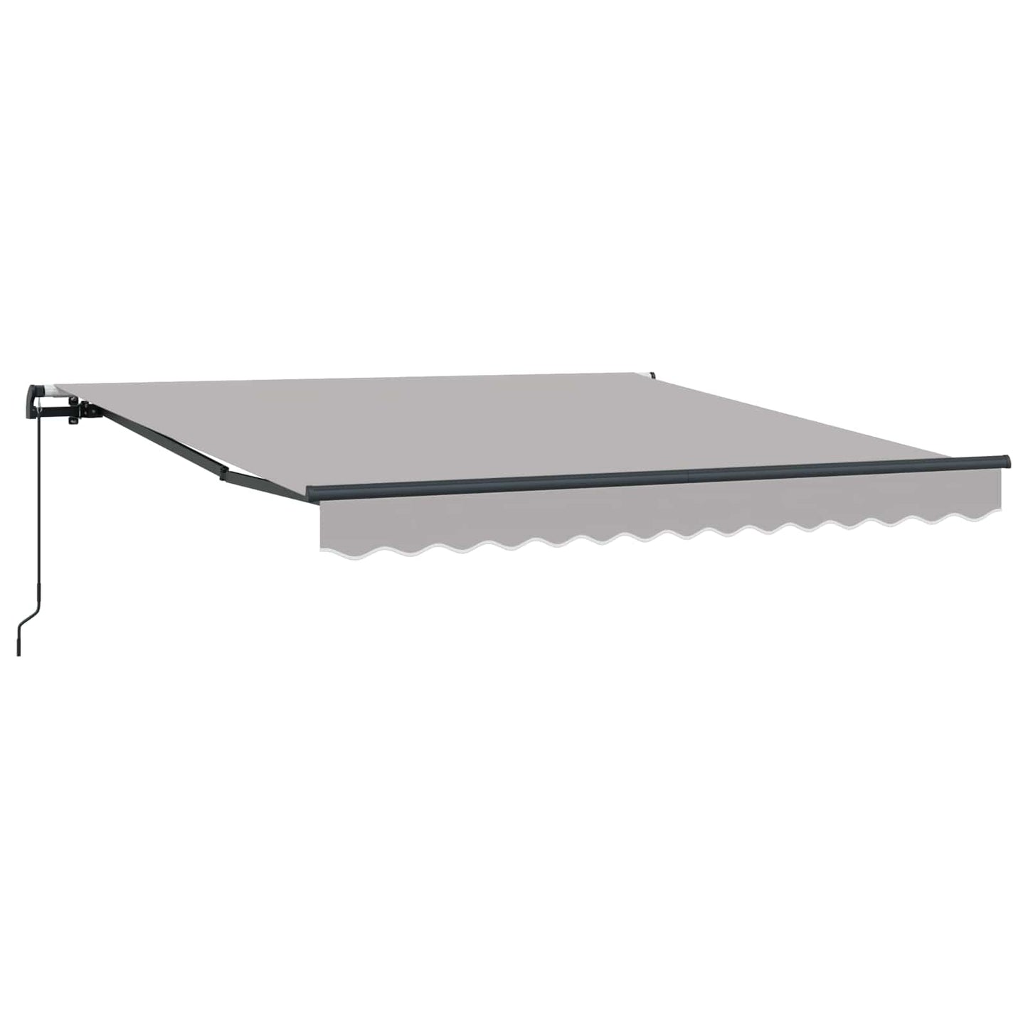Behúzható napellenző Világosszürke 350 x 250 cm