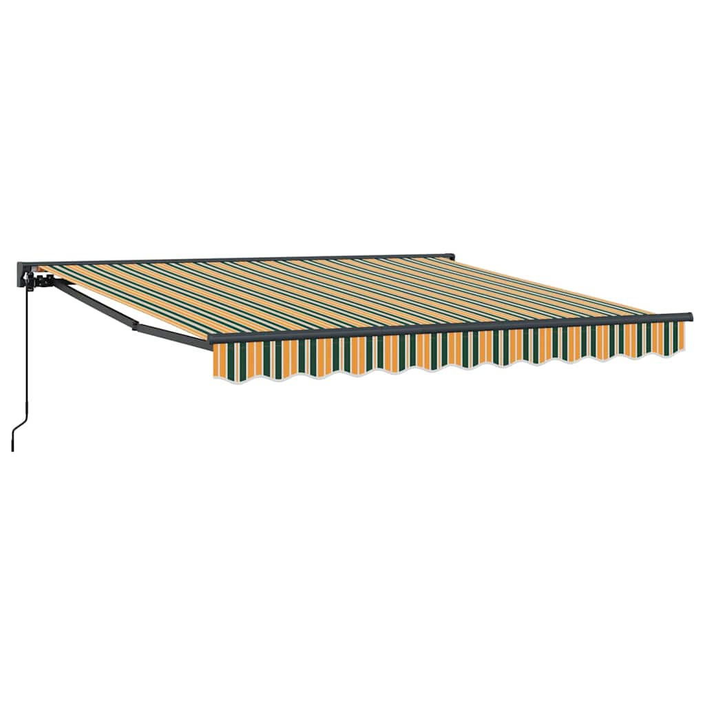 Napernyő keret Zöld és Sárga 350 x 250 cm