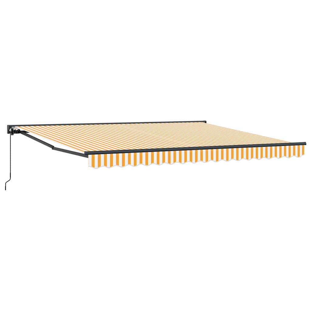 Napernyő keret Sárga és Fehér 400 × 300 cm