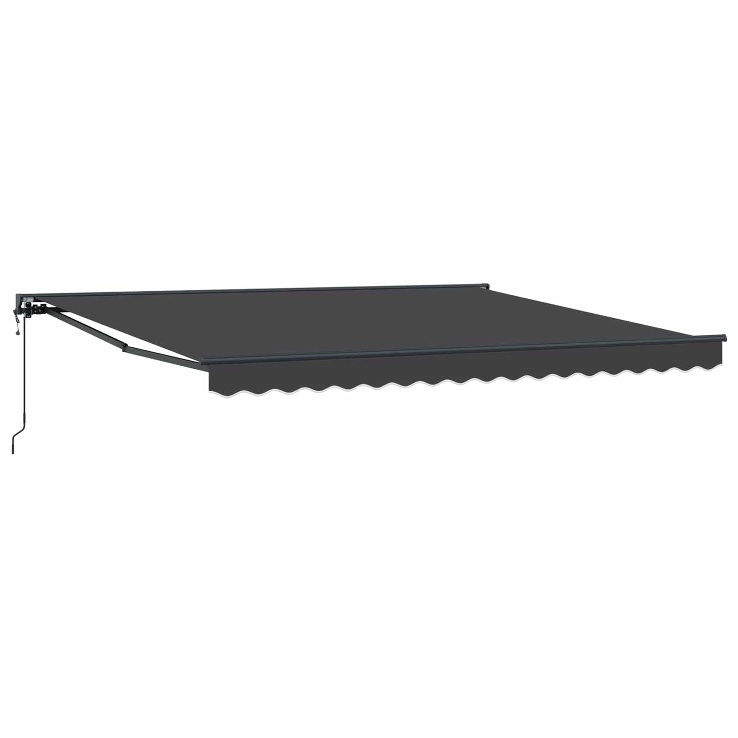 Napernyő keret Antracit 400 × 300 cm Poliészter PU bevonattal