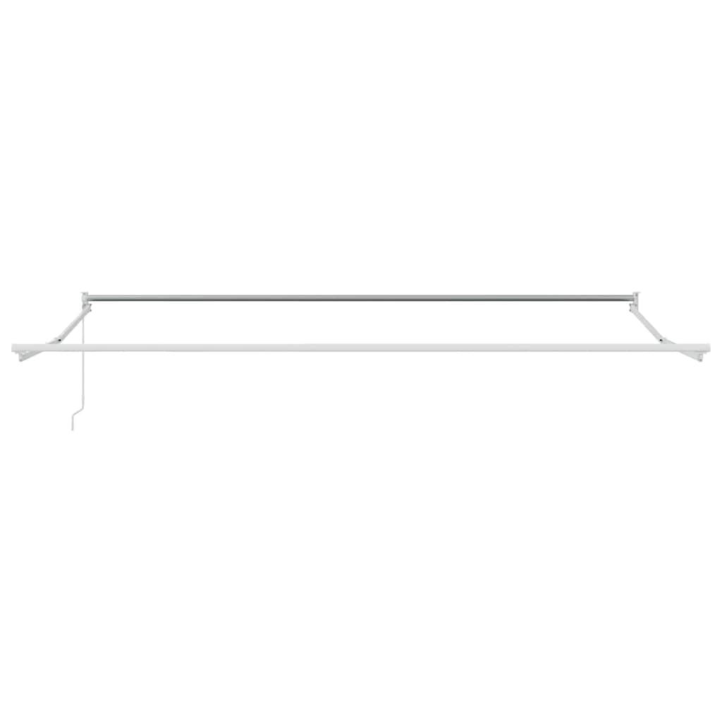 Behúzható napellenző Sárga és narancs 400 × 300 cm