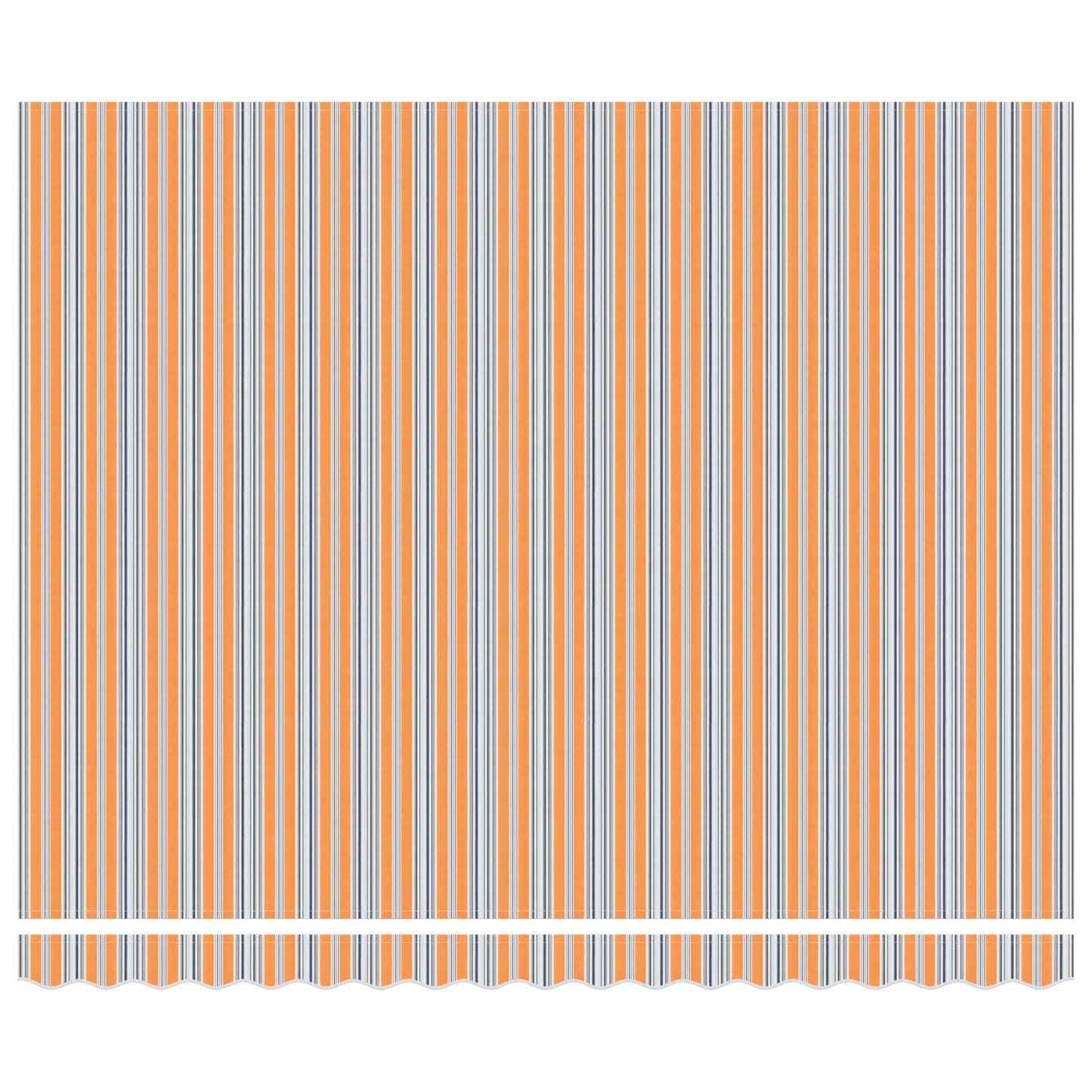 Napernyő keret Kék és Narancs 400 × 300 cm