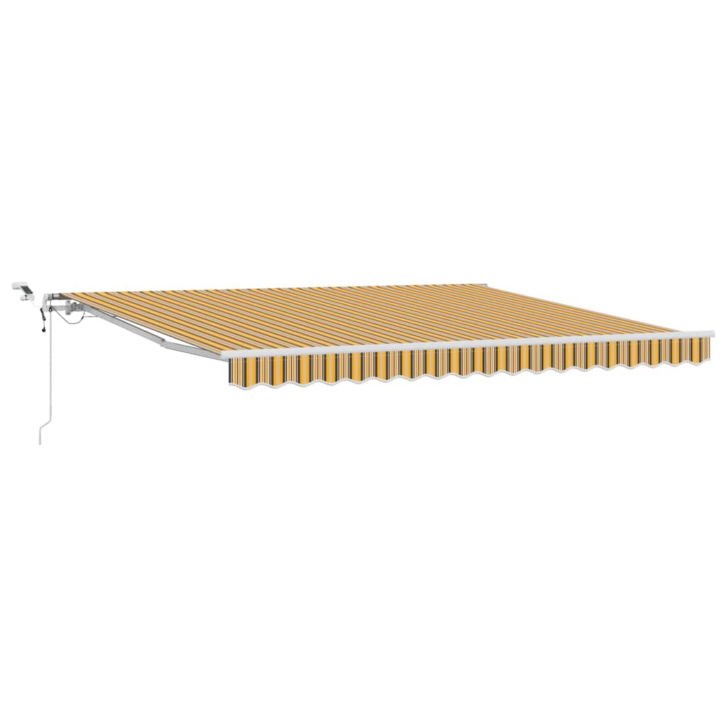 Behúzható napellenző Sokszínű 400 × 300 cm Poliészter