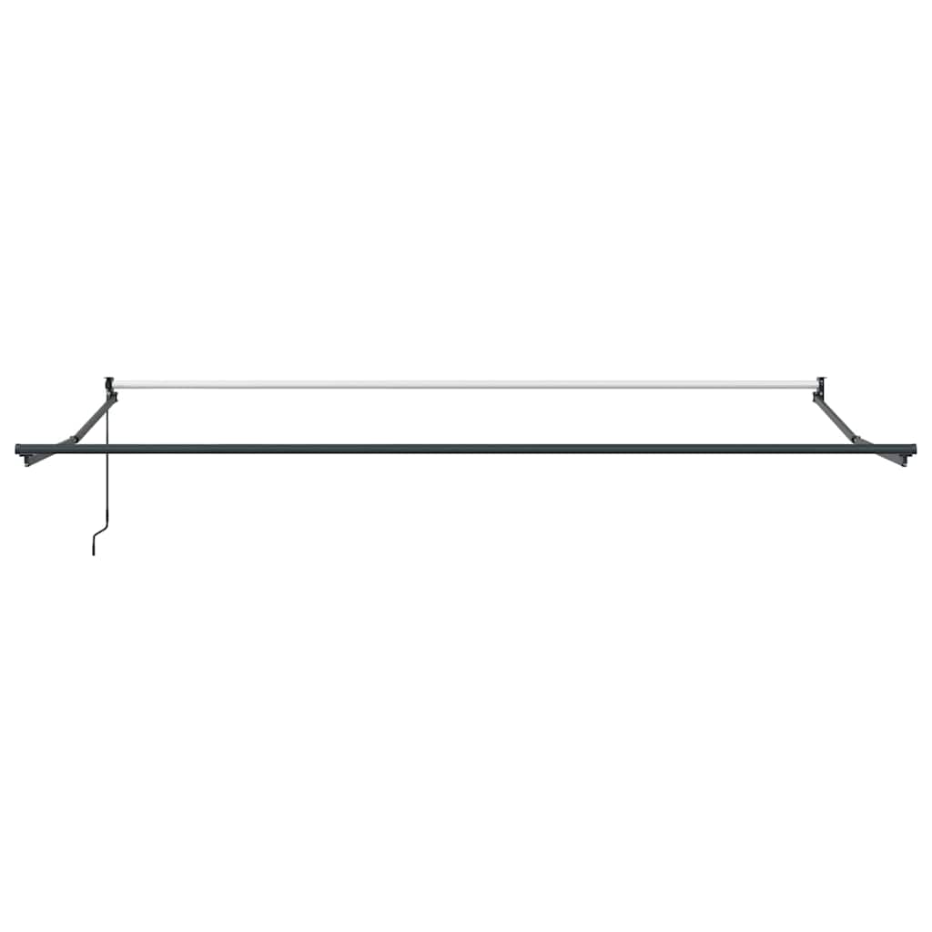 Behúzható napellenző Piros 400 × 300 cm