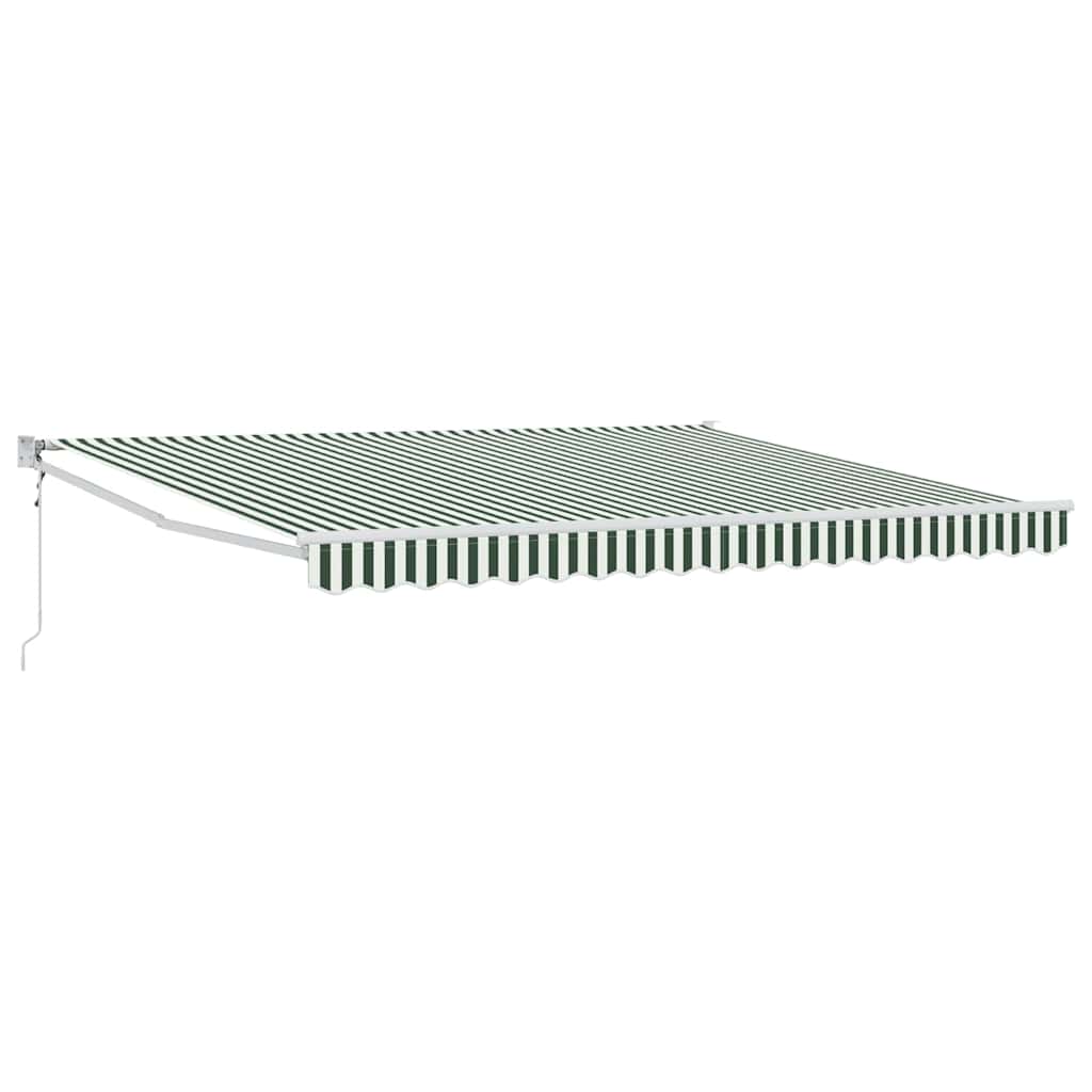 Napernyő Zöld 400 × 300 cm Poliészter és fém