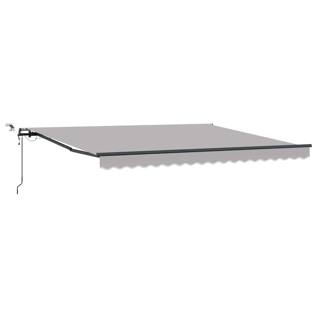 Napernyő Anyag Világosszürke 400 × 350 cm Poliészter