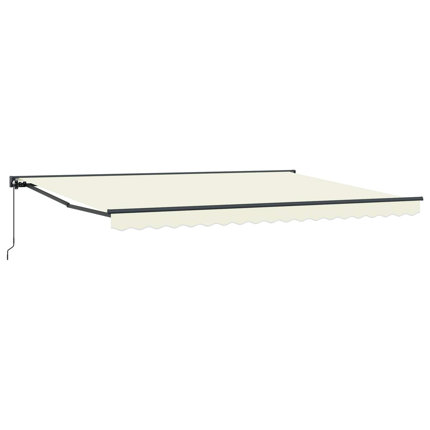 Napernyő keret Krém 450 × 300 cm Poliészter PU bevonattal
