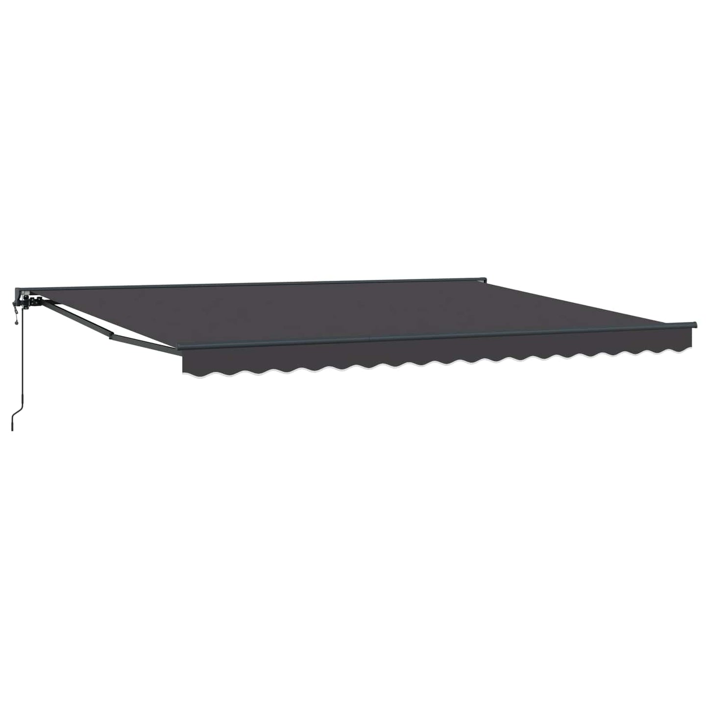 Napernyő keret Antracit 450 × 300 cm Poliészter PU bevonattal