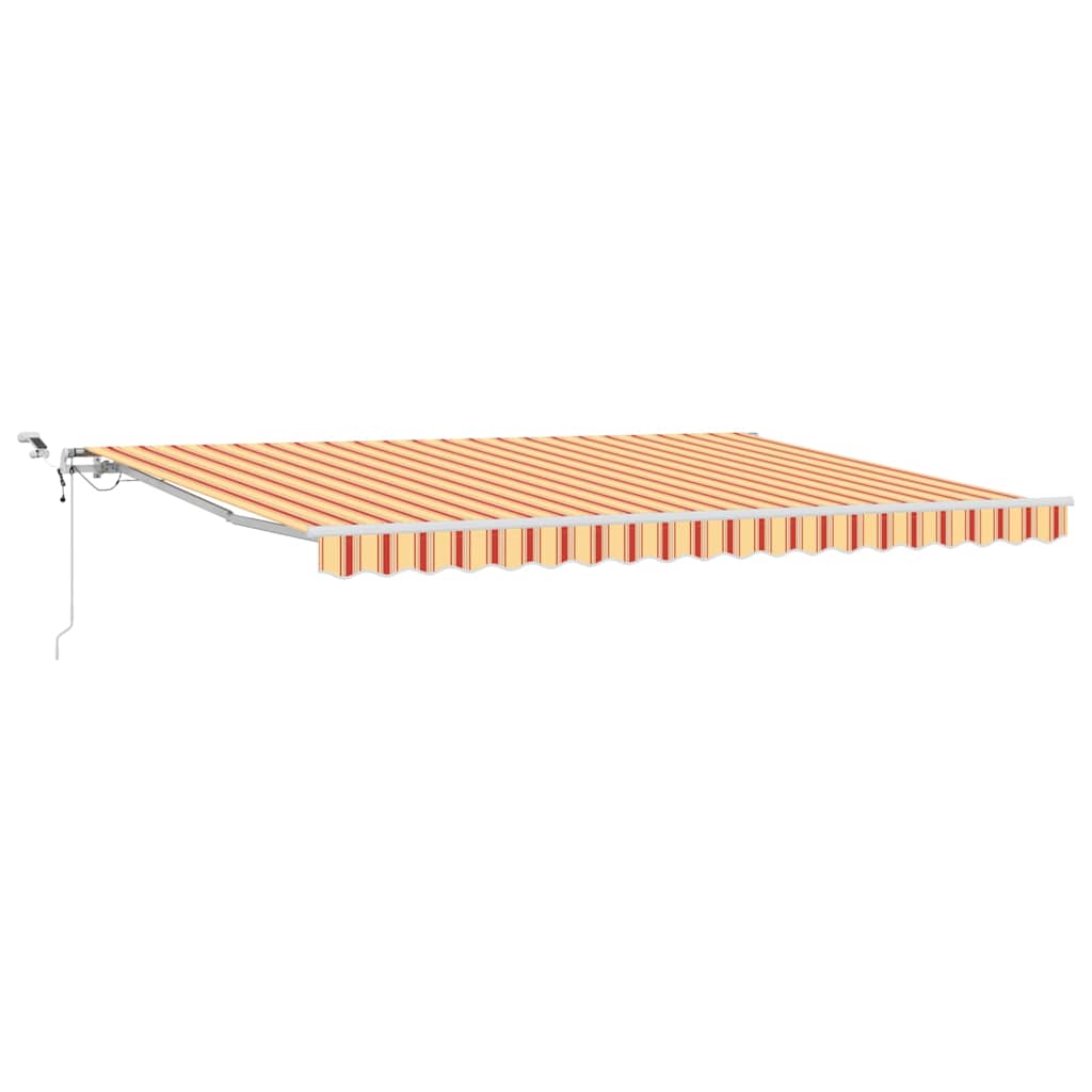 Napernyő Anyag Sárga és narancs 450 × 300 cm Poliészter