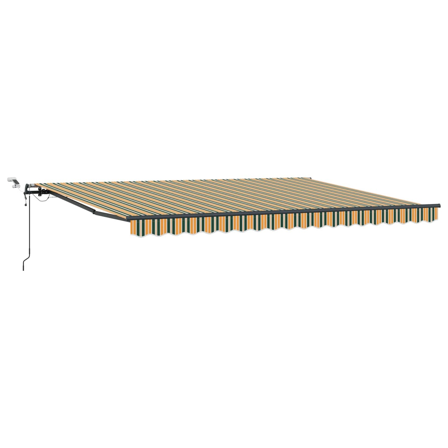 Napernyő Anyag Zöld és sárga 450 × 300 cm Poliészter