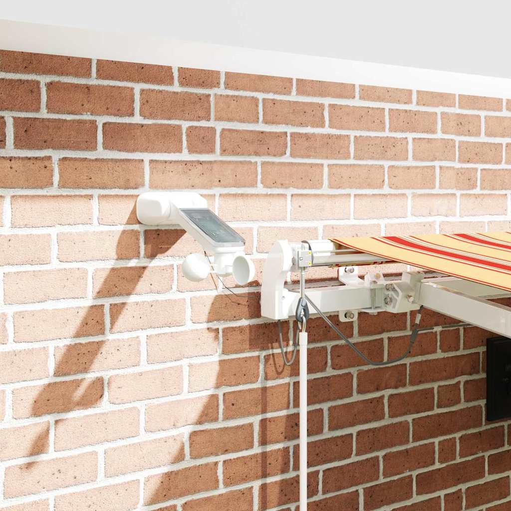 Napernyő Anyag Sárga és narancs 450 × 350 cm Poliészter