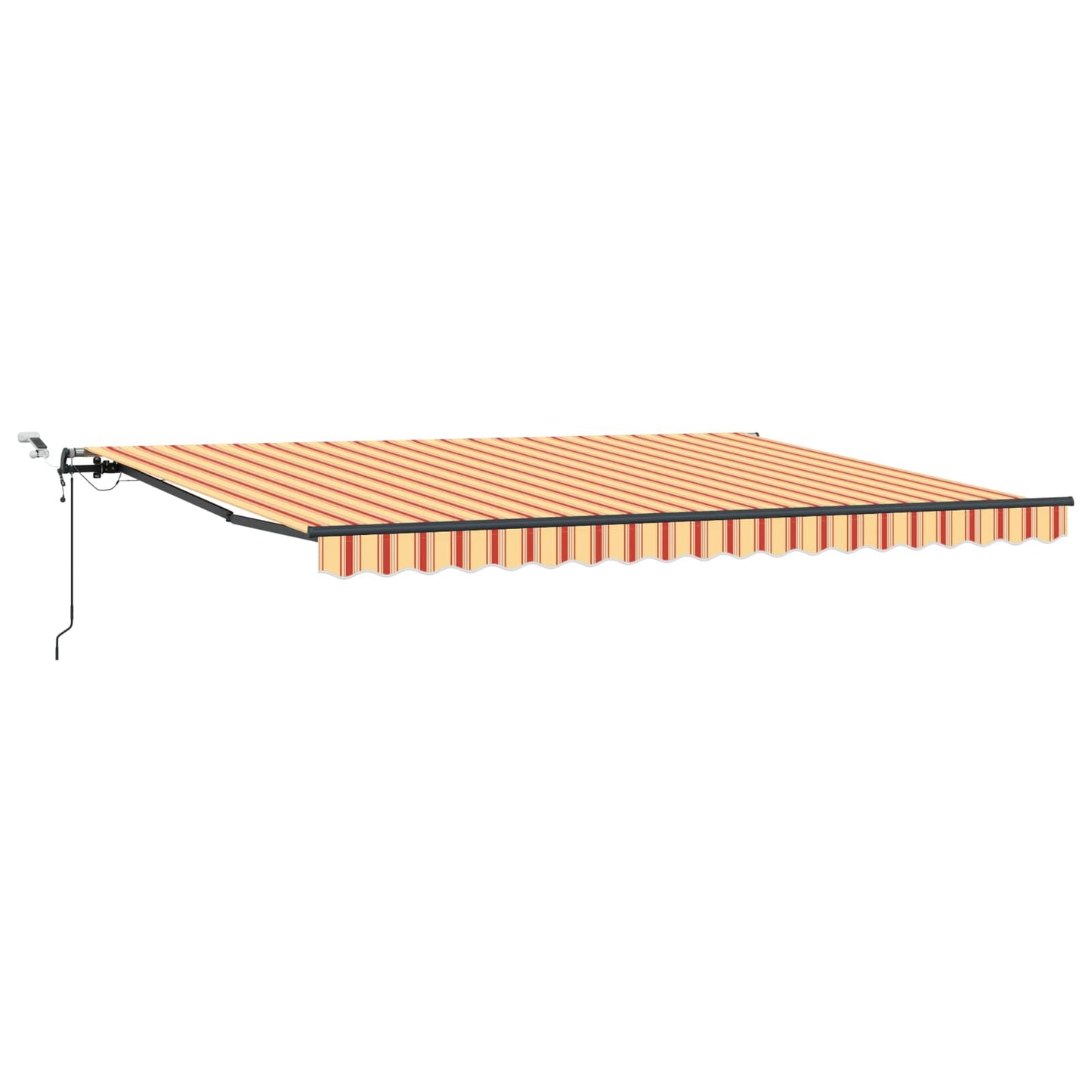Napernyő Anyag Sárga és narancs 450 × 350 cm Poliészter