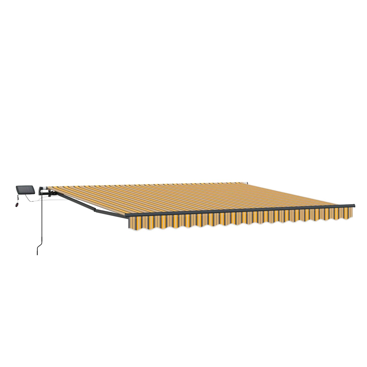 Behúzható napellenző Sokszínű 450 ×350 cm szövet