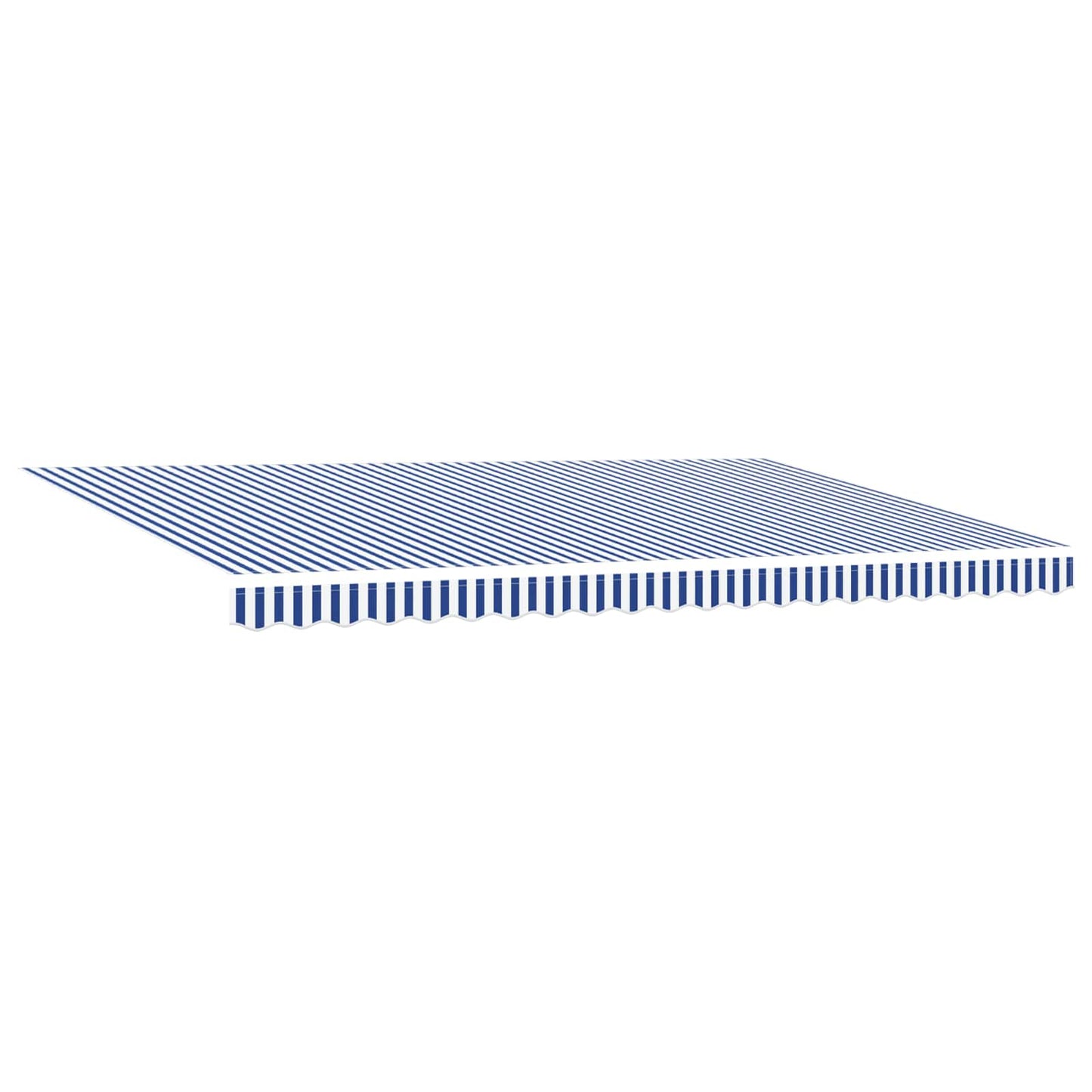 Napernyő keret Kék és Fehér 500 × 300 cm