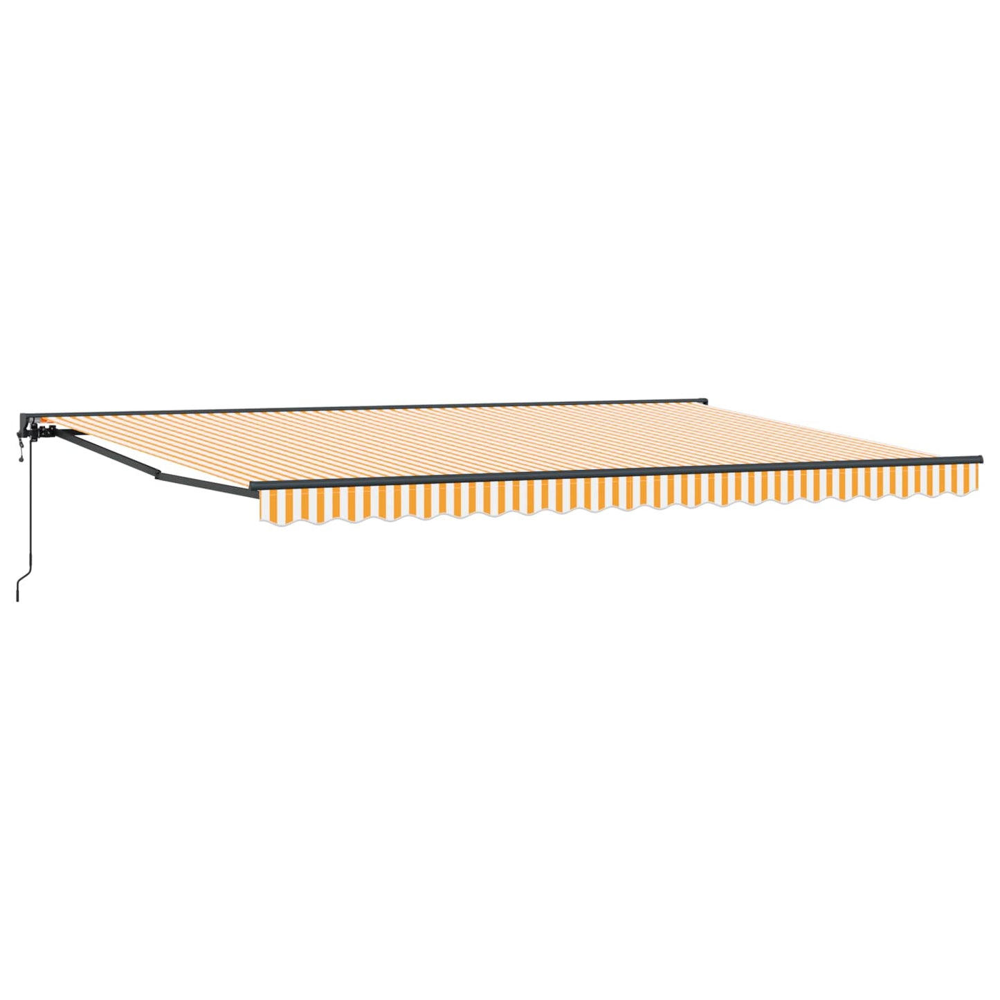 Napernyő keret Sárga és Fehér 500 × 300 cm