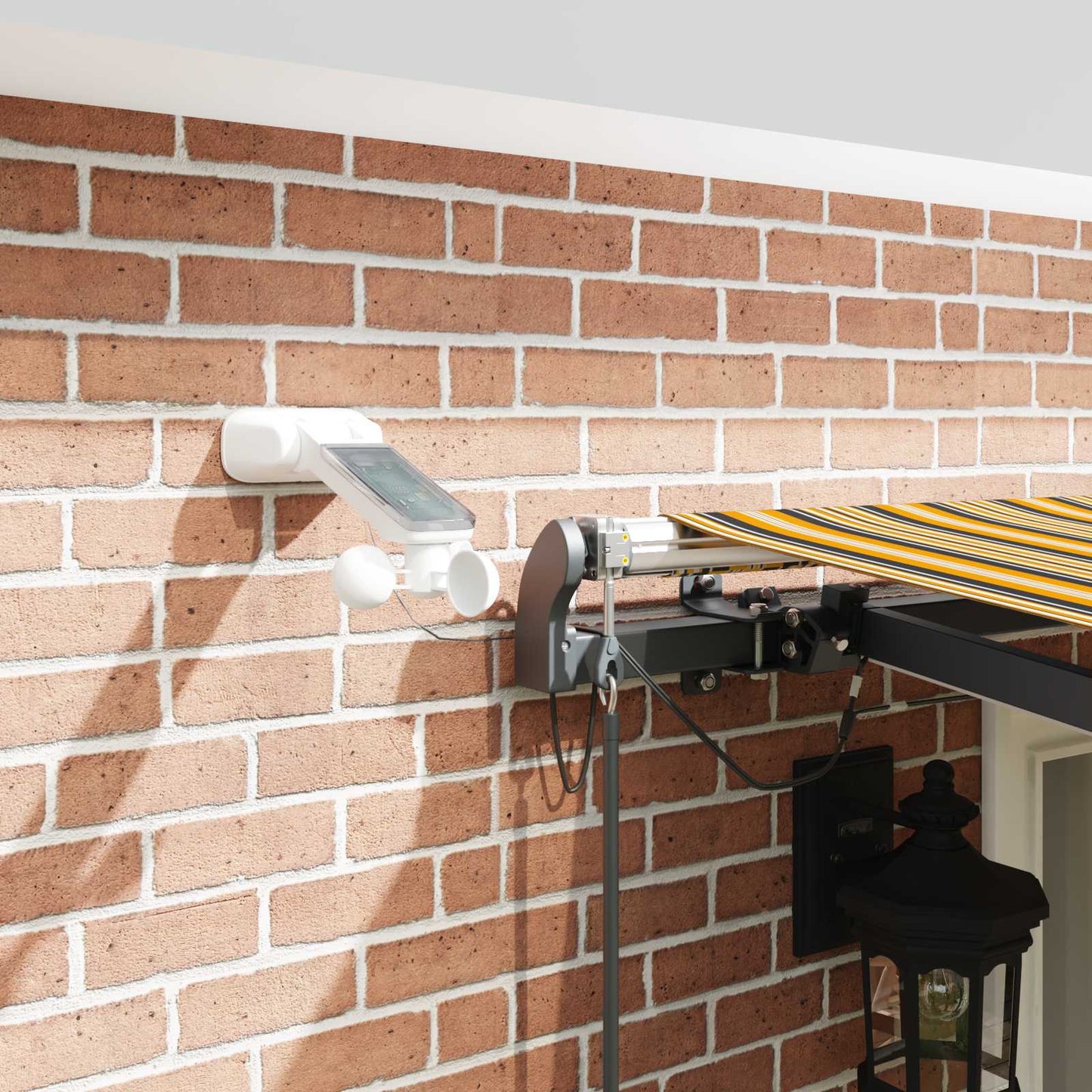 Behúzható napellenző Sokszínű 500 × 300 cm Poliészter