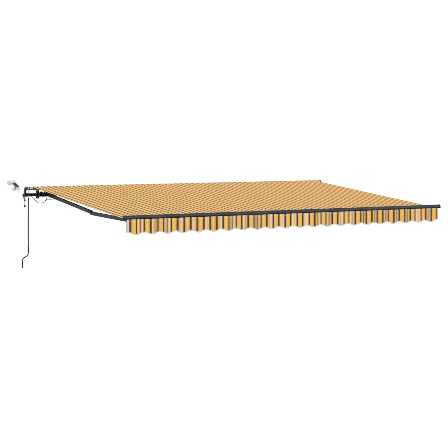 Behúzható napellenző Sokszínű 500 × 300 cm Poliészter
