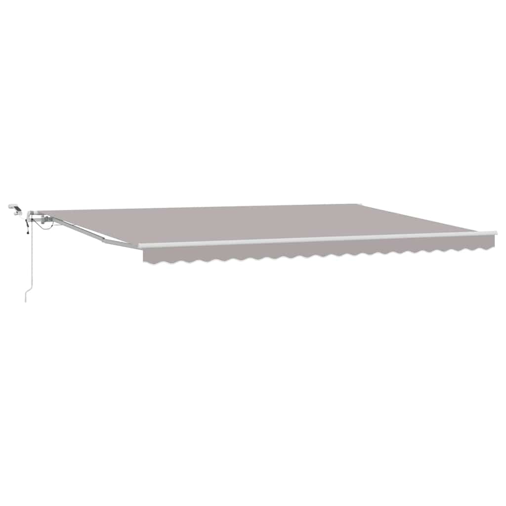 Napernyő Anyag Világosszürke 500 × 350 cm Poliészter