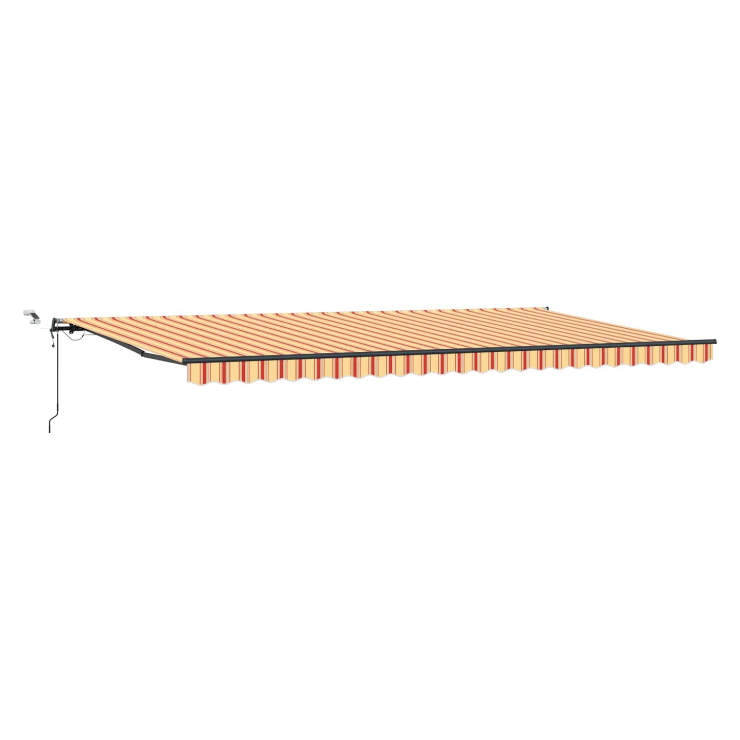 Napernyő Anyag Sárga és narancs 600 × 300 cm Poliészter