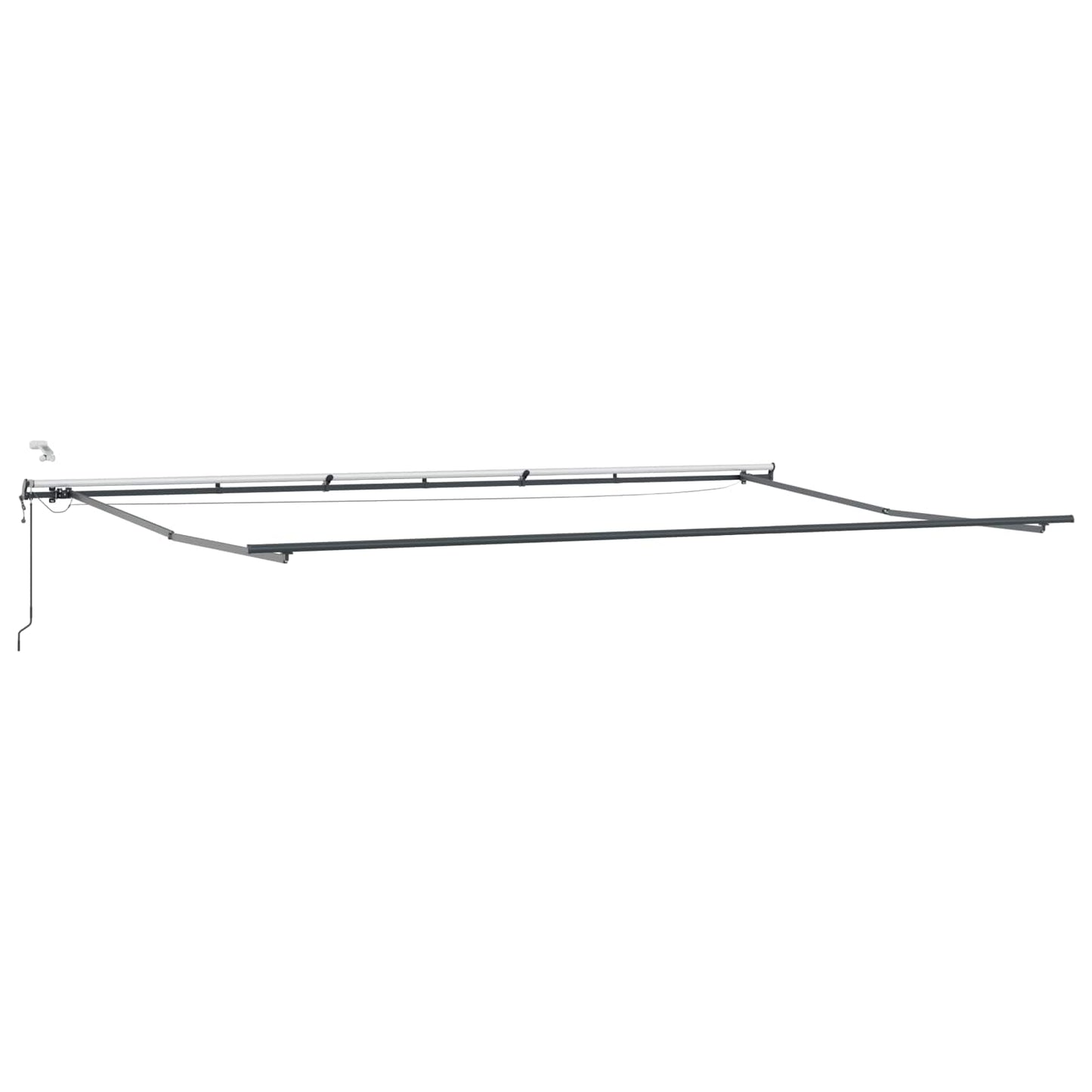 Napernyő Anyag Sárga és narancs 600 × 300 cm Poliészter