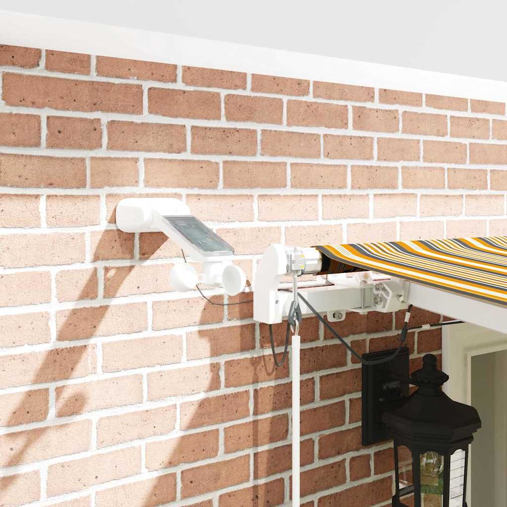 Behúzható napellenző Sokszínű 600 × 300 cm Poliészter