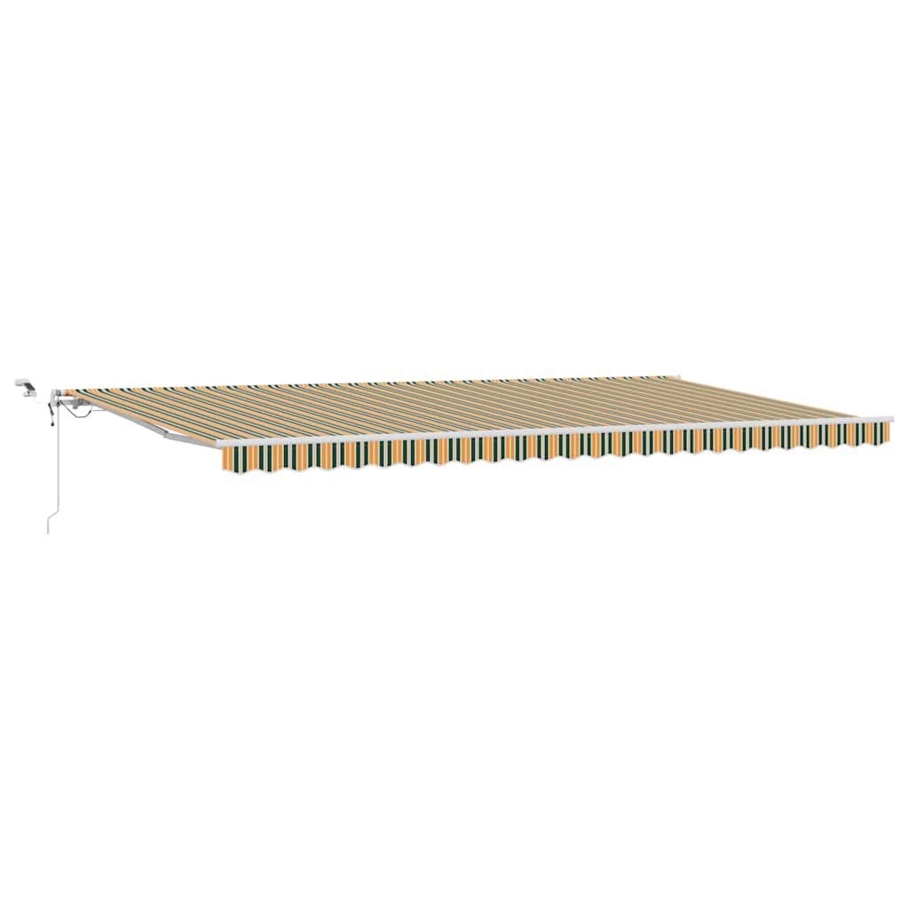Napernyő Anyag Zöld és Sárga 600 × 300 cm Poliészter