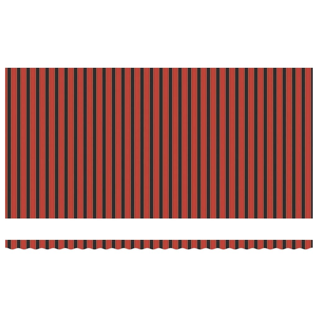 Behúzható napellenző narancssárga és barna 600 × 350 cm