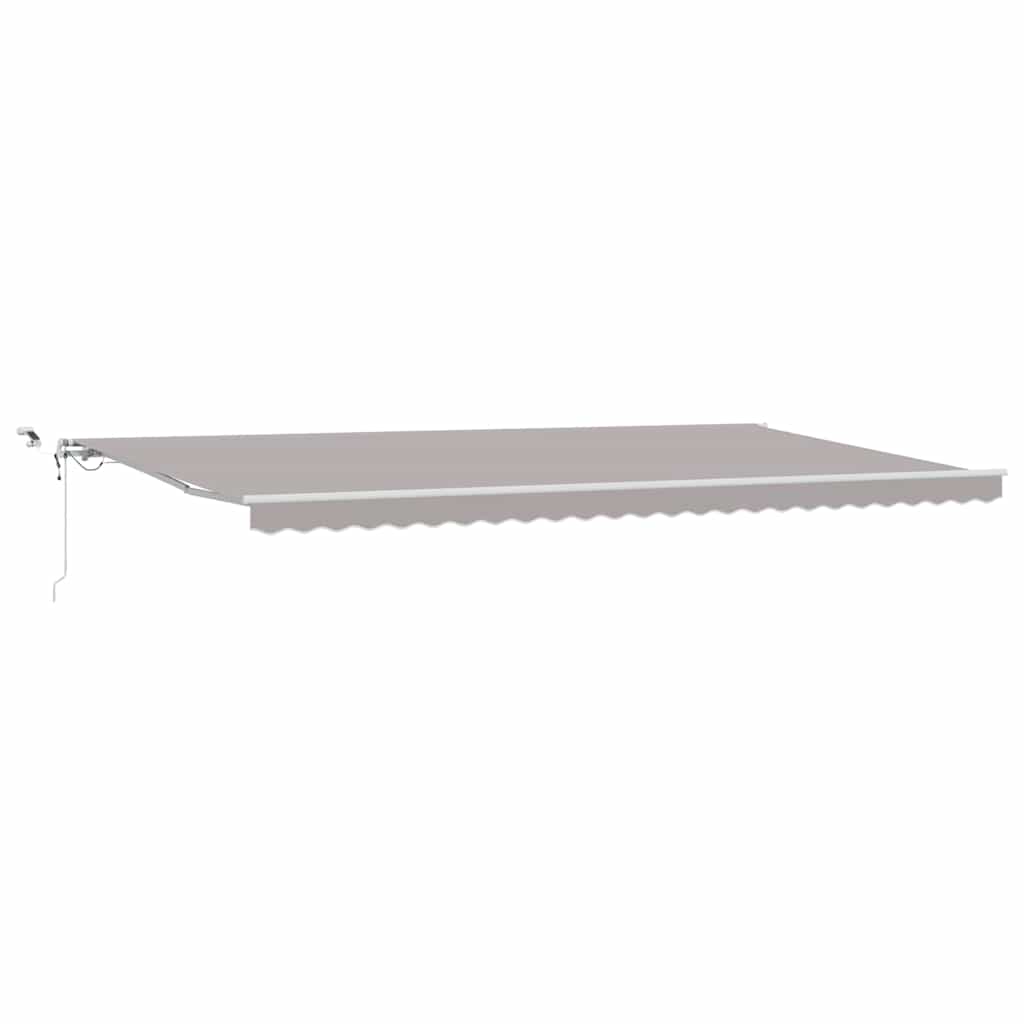 Napernyő Anyag Világosszürke 600 × 350 cm Poliészter