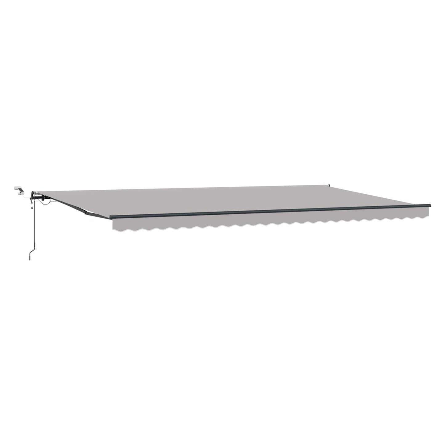 Napernyő Anyag Világosszürke 600 × 350 cm Poliészter