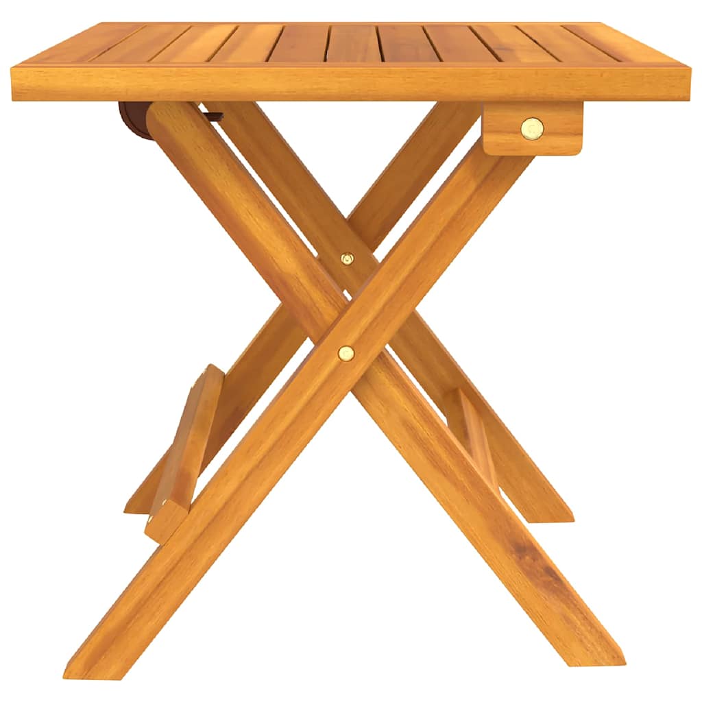 Napozóágy 3 pcs Barna Tömör Akácfa