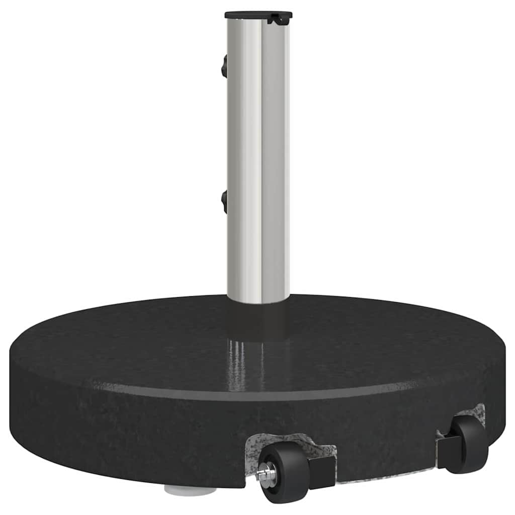 Napernyőtalp Fekete Ø 45 x 37.5 cm Gránit
