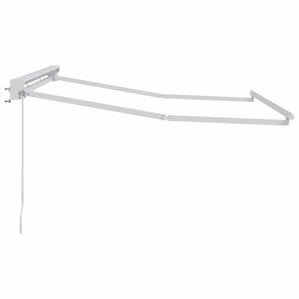 Napernyő keret Állítható Fehér 2,5 x 2 m Acél