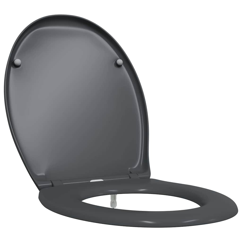 WC ülőke Antracit 47 x 37 x 4 cm Duroplast