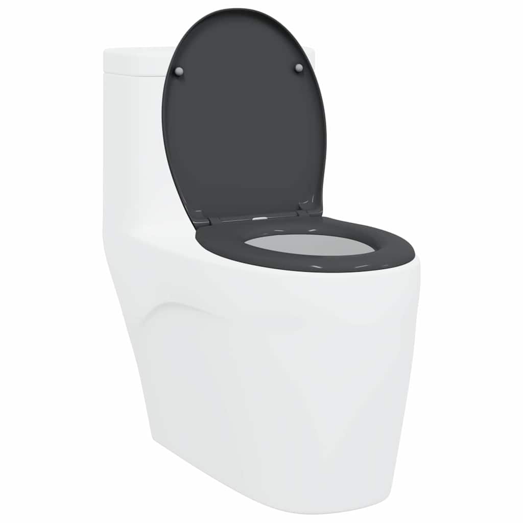 WC ülőke Antracit 47 x 37 x 4 cm Duroplast