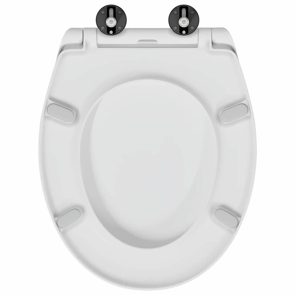 WC ülőke Fehér 47 x 37 x 4 cm Duroplast