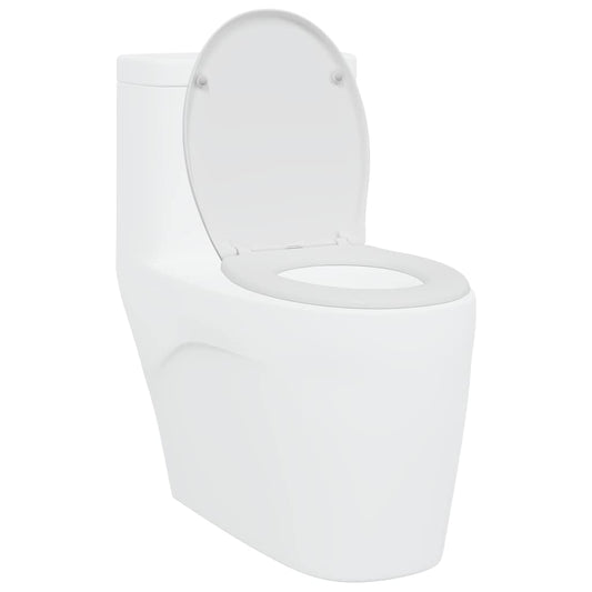 WC ülőke Fehér 47 x 37 x 4 cm Duroplast