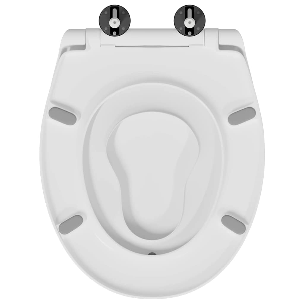 WC ülőke Fehér 47 x 37 x 4 cm Duroplast