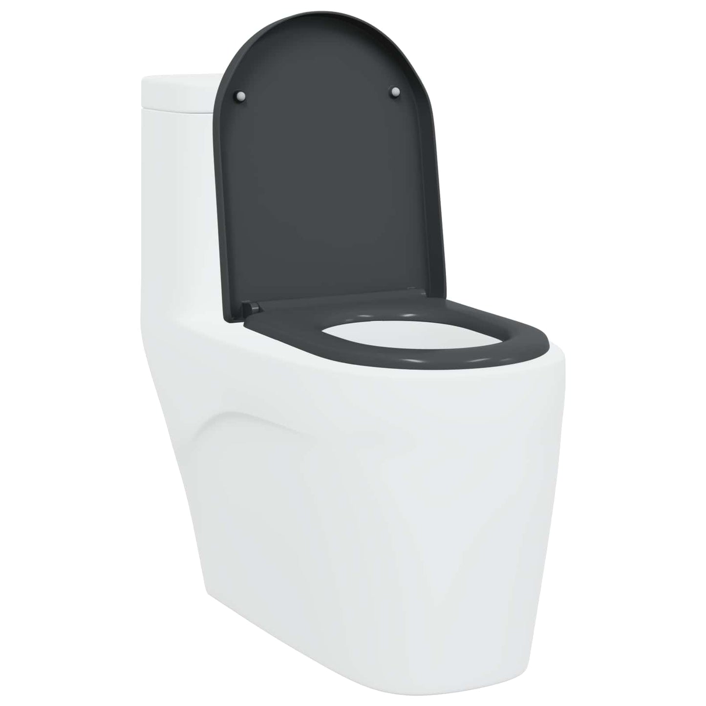 WC ülőke Antracit 49 x 36 x 4 cm Duroplast