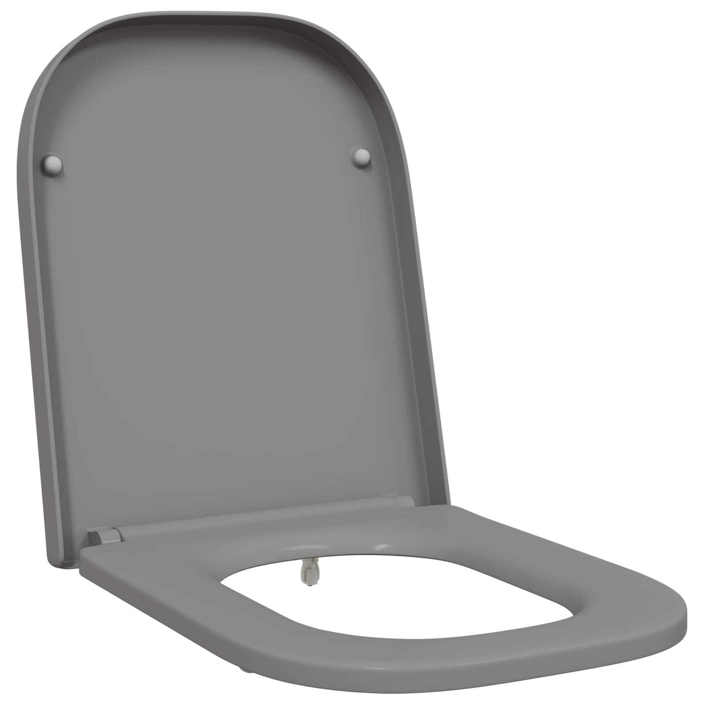 WC ülőke Szürke 47,5 x 35 x 3,6 cm Duroplast