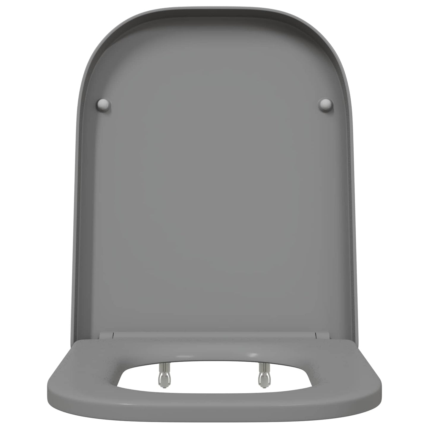 WC ülőke Szürke 47,5 x 35 x 3,6 cm Duroplast