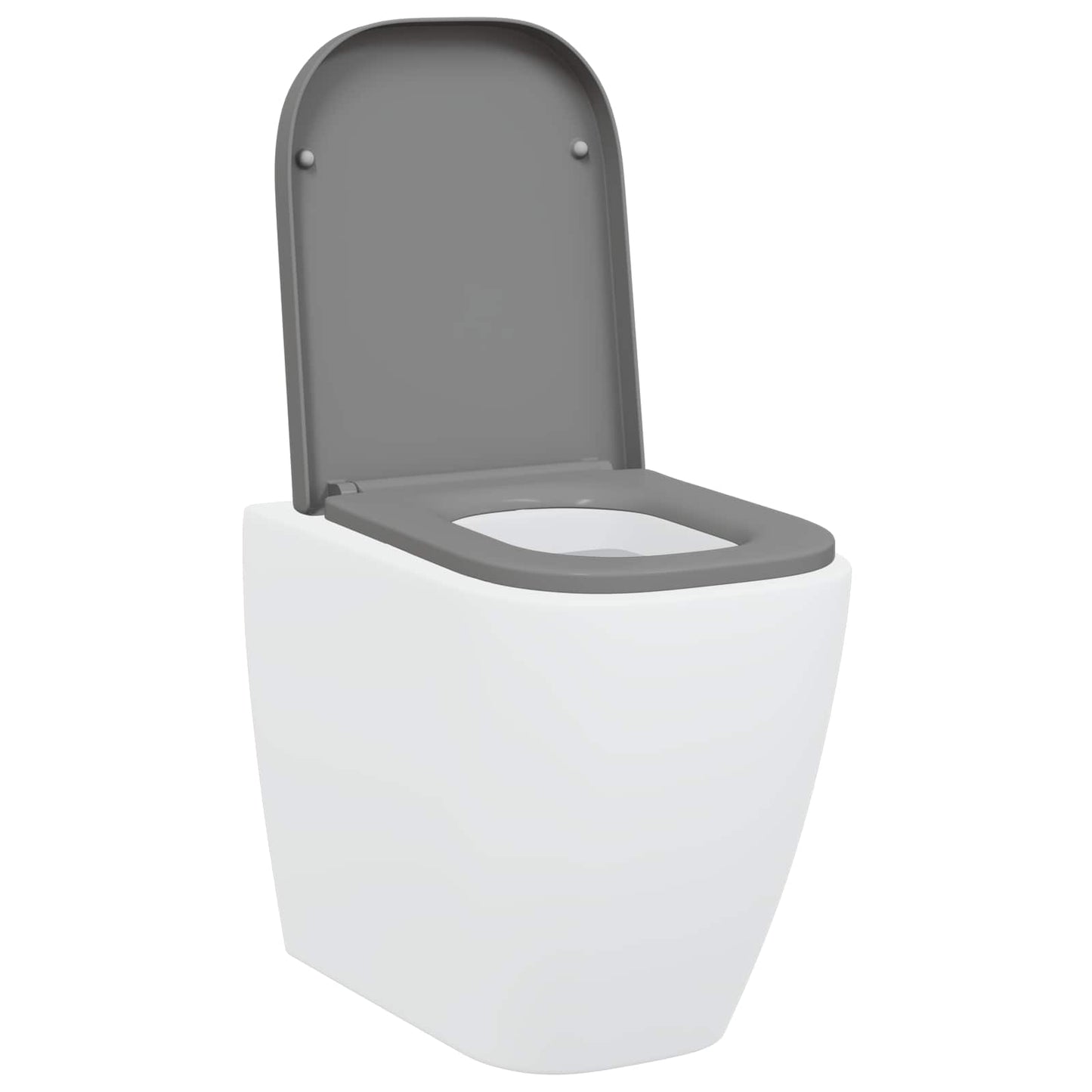 WC ülőke Szürke 47,5 x 35 x 3,6 cm Duroplast