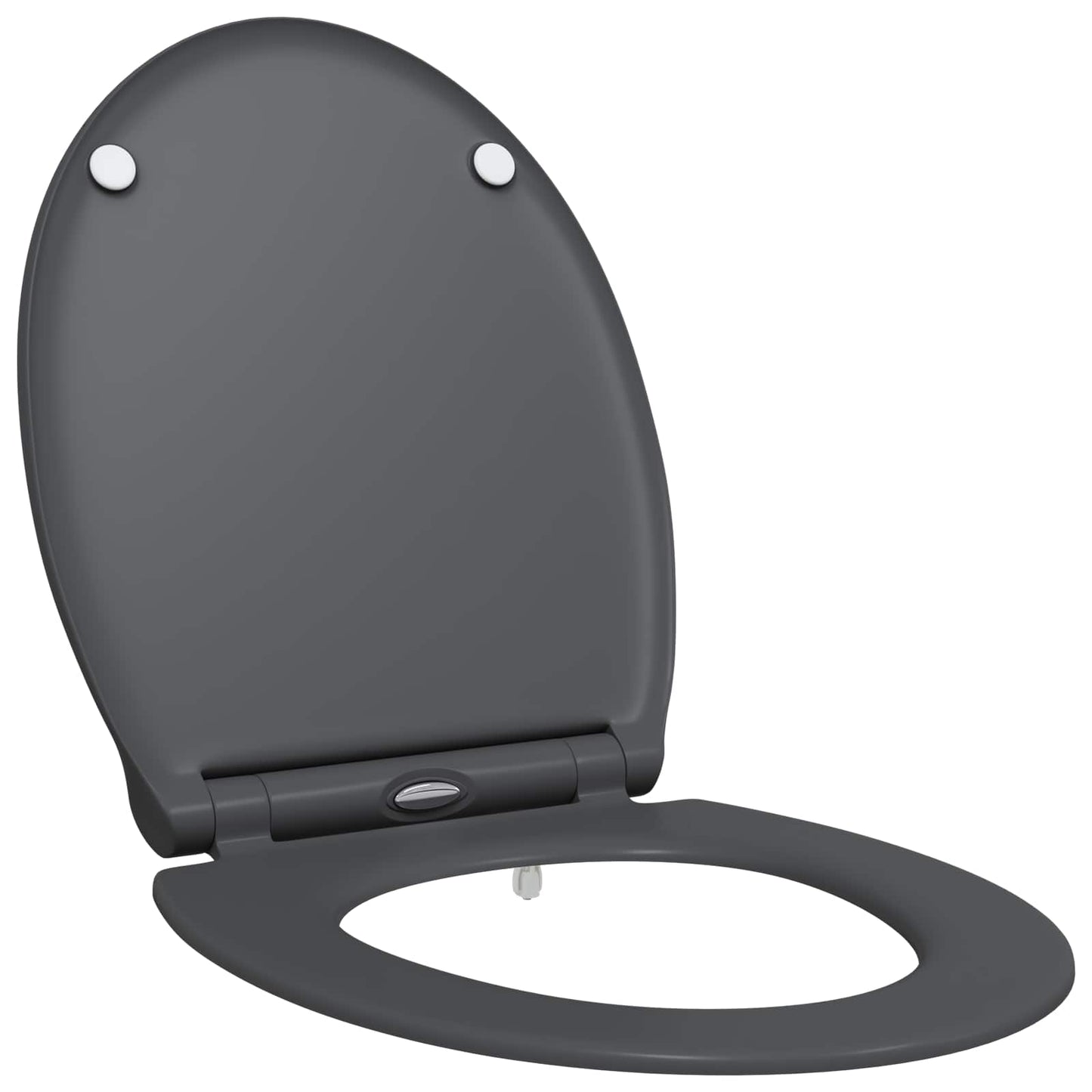 WC ülőke Antracit 45,5 x 37,5 x 3,8 cm Duroplast